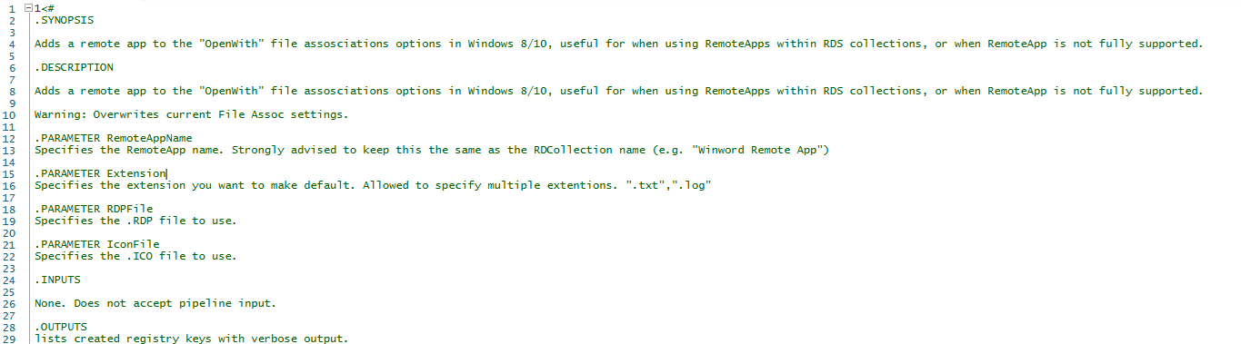 Featured image of post Adding Remote App File associations via PowerShell