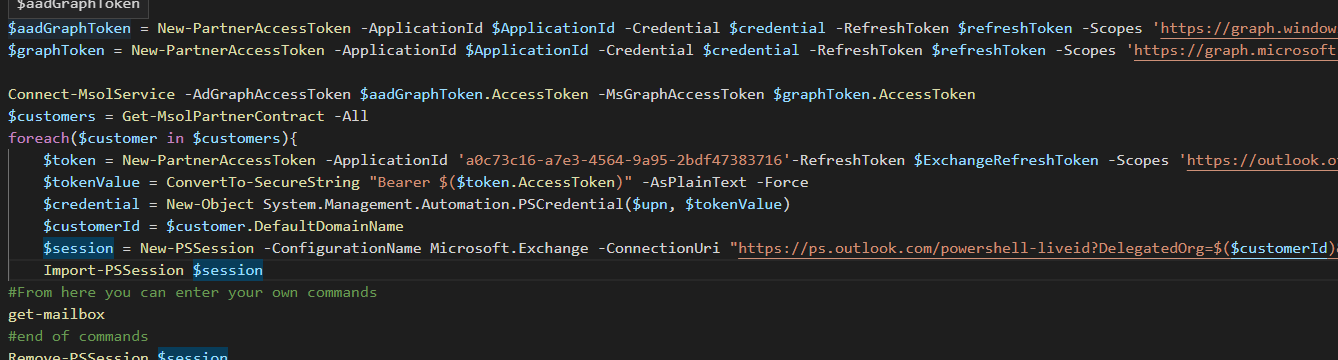 Featured image of post Connect to Exchange Online automated when MFA is enabled (Using the SecureApp Model)