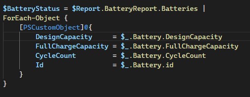 Featured image of post Monitoring with PowerShell: Monitoring battery health